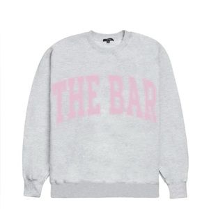 NWOT The Bar Varsity Sweatshirt